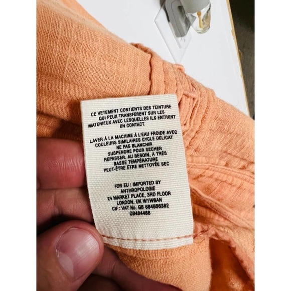 Anthropologie Hei Hei Orange Jacket - Picture 4 of 5